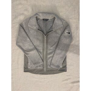 The North Face Light Gray Sherpa Jacket